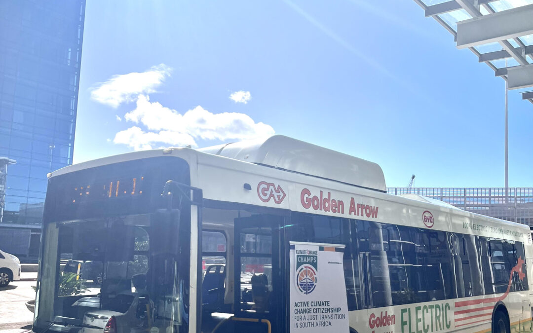 2023 Renewable Energy Challenge highlights: Golden Arrow Bus Services transport our Climate Change Champs